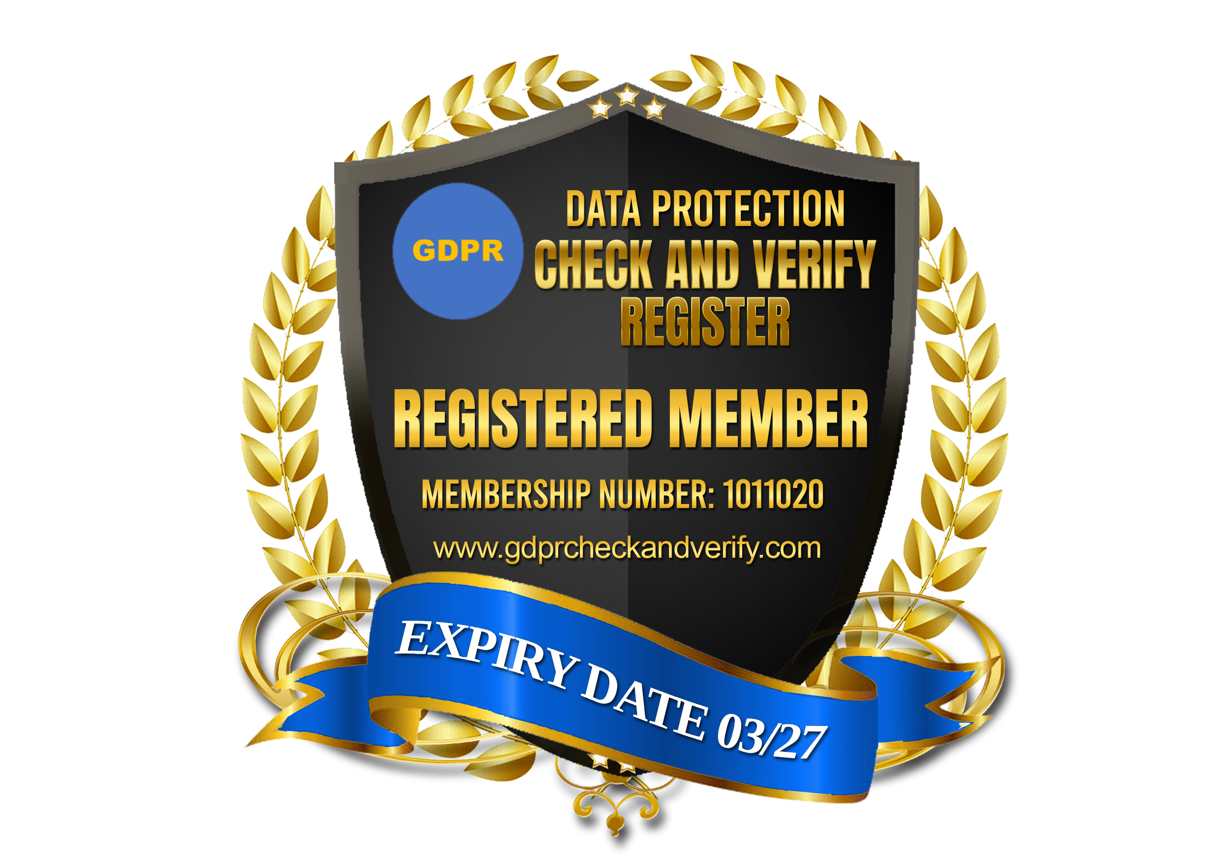 GDPR Data Protection Verified