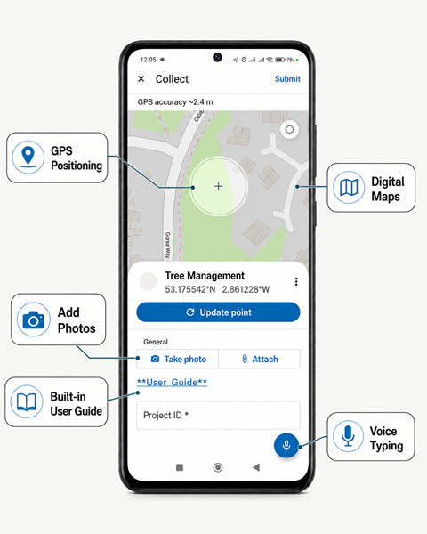 GIS Tree Management using Mapscape